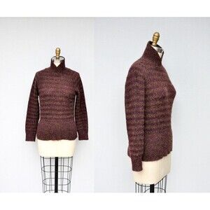 Vintage MISSONI Sweater Blouse Authentic Turtleneck Sweater Italian Designer S M
